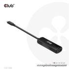 Club 3D Átalakító - CAC-1588 (USB-C Gen 2 to HDMI 4K120Hz, HDR10, DSC 1.2, USB-C 100W PD3.0, aktív)