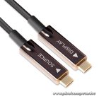 Club 3D Kábel - CAC-1589 (3.2 USB-C Gen 2 to 3.2 USB-C Gen 2, aktív, optikai, 60W PD, 4K60Hz, Bidirectional, 20m)