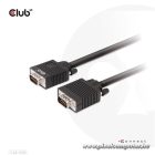 Club 3D Kábel - CAC-1703 (VGA Bidirectional, M/M, 3m, 28AWG, Full HD 1080p)