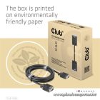 Club 3D Kábel - CAC-1703 (VGA Bidirectional, M/M, 3m, 28AWG, Full HD 1080p)
