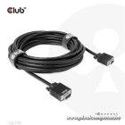 Club 3D Kábel - CAC-1710 (VGA Bidirectional, M/M, 10m, 28AWG, 1080p)