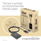 Club 3D Átalakító - CAC-1720 (USB-A & VGA to HDMI, M/F, 0.6m, 28AWG, Full HD 1080p)