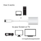 Club 3D Átalakító - CAC-2003 (DisplayPort to VGA, aktív, WUXGA, Plug&Play)