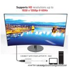 Club 3D Átalakító - CAC-2003 (DisplayPort to VGA, aktív, WUXGA, Plug&Play)