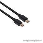 Club 3D Kábel - CAC-2161 (Mini DisplayPort 1.2 M/M, 4K60Hz, HBR2, 2m)