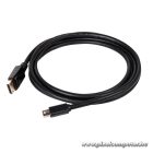 Club 3D Kábel - CAC-2163 (Mini DisplayPort to DisplayPort 1.2, 2m, 4K 60Hz, Bidirektional, 21.6Gbps, zárral)