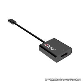   Club 3D Átalakító - CAC-2504 (3.1 USB-C Gen 1 to HDMI 2.0, 4K60Hz, HDR, Aktív)