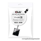 Club 3D Átalakító - CAC-2504 (3.1 USB-C Gen 1 to HDMI 2.0, 4K60Hz, HDR, Aktív)