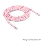 Club 3D Kábel - CAC-3010 (USB-C, PD 240W, 20Gbps, 4K60Hz, pink, M/M, 2m)