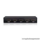 Club 3D Switch - CSV-1370 (HDMI 2.0, 4K60HZ, 4 Port, IR távvezérlővel)