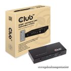 Club 3D Switch - CSV-1370 (HDMI 2.0, 4K60HZ, 4 Port, IR távvezérlővel)