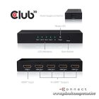 Club 3D Splitter - CSV-1380 (HDMI 2.0, 4K@60Hz UHD, 4 port, 3D támogatás, HDCP 1.4/2.2)