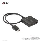 Club 3D Switch - CSV-1384 (HDMI 2-az-1-ben, Kétirányú, 8K60Hz/4K120Hz, HDR, HDMI 2.1)
