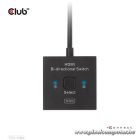 Club 3D Switch - CSV-1384 (HDMI 2-az-1-ben, Kétirányú, 8K60Hz/4K120Hz, HDR, HDMI 2.1)