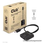 Club 3D Switch - CSV-1384 (HDMI 2-az-1-ben, Kétirányú, 8K60Hz/4K120Hz, HDR, HDMI 2.1)