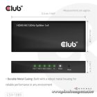 Club 3D Splitter - CSV-1385 (1 to 4 HDMI, 4K120Hz, 3D, HDCP 1.4/2.2, Audio, 6Gbps)