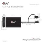 Club 3D Video Splitter - CSV-1478 (4K60HZ, 3.2 USB-C (USB-A adapterrel) to 2xDisplayPort)