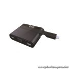 Club 3D Notebook Dokkoló - CSV-1532 (60W, 3.0 USB-C to D-Sub, VGA, 3.0 USB-A, (for Data) 3.0 USB-C)