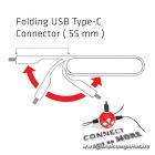 Club 3D Notebook Dokkoló - CSV-1532 (60W, 3.0 USB-C to D-Sub, VGA, 3.0 USB-A, (for Data) 3.0 USB-C)