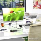 Club 3D Notebook Dokkoló - CSV-1532 (60W, 3.0 USB-C to D-Sub, VGA, 3.0 USB-A, (for Data) 3.0 USB-C)