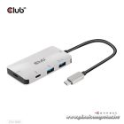 Club 3D USB Hub - CSV-1543 (USB-C Gen 2 to USB-C (data), USB-C (data+charge), USB-A (data), USB-A (data+charge)
