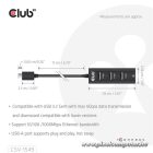 Club 3D USB Hub - CSV-1549 (3.2 USB-C Gen 1 to 3xUSB-A, RJ45,1Gbps)