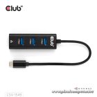 Club 3D USB Hub - CSV-1549 (3.2 USB-C Gen 1 to 3xUSB-A, RJ45,1Gbps)