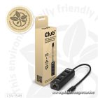 Club 3D USB Hub - CSV-1549 (3.2 USB-C Gen 1 to 3xUSB-A, RJ45,1Gbps)