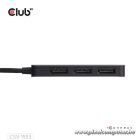 Club 3D USB Hub - CSV-1553 (3.2 USB-C with DP Alt-Mode to 3xDisplayPort, 4k60Hz)