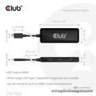 Club 3D USB Hub - CSV-1554 (3.2 USB-C to 3xHDMI, 4k60Hz)