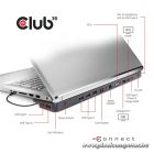 Club 3D Notebook Dokkoló - CSV-1564W100 (100W, 3.2 USB-C to 3xUSB-A 3.2, 5x USB-A,HDMI, PD, VGA, RJ45, SD, Micro SD, 3,5