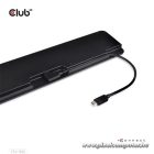 Club 3D Notebook Dokkoló - CSV-1565 (100W, USB-C to 5xUSB-A Gen 1, 2x USB-A 2.0, HDMI, DP,VGA, RJ45, Micro SD, 3,5 Jack)