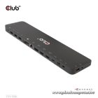 Club 3D Notebook Dokkoló - CSV-1566 (120W, USB-C to 5x USB-A Gen 1, USB-C  Gen 1, 2xHDMI, DP, RJ45, SD.TF. 3,5 Jack, DC)