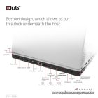Club 3D Notebook Dokkoló - CSV-1566 (120W, USB-C to 5x USB-A Gen 1, USB-C  Gen 1, 2xHDMI, DP, RJ45, SD.TF. 3,5 Jack, DC)