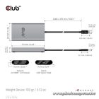 Club 3D Video Splitter - CSV-1574 (Thunderbolt 3 to Dual HDMI 2.0, 4K60Hz)