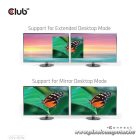 Club 3D Video Splitter - CSV-1574 (Thunderbolt 3 to Dual HDMI 2.0, 4K60Hz)