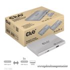 Club 3D USB Hub - CSV-1580 (Thunderbolt 4 to 3x Thunderbolt 4, 1x USB Gen2 Type-A, 100W DC, Max. 10Gbps)