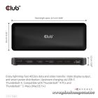 Club 3D Notebook Dokkoló - CSV-1582 (140W, Thunderbolt 4, DP, 2xHDMI, USB-C, 4xUSB-A, SD, TF, RJ45, 3,5 Jack, DC)