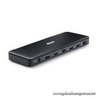 Club 3D Notebook Dokkoló - CSV-1582 (140W, Thunderbolt 4, DP, 2xHDMI, USB-C, 4xUSB-A, SD, TF, RJ45, 3,5 Jack, DC)