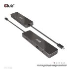 Club 3D USB Hub - CSV-1584 (3.2 USB-C Gen 2 to USB-C, 2xUSB-A, USB-C 100W PD, HDMI, RJ45, 8K60hz)