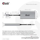 Club 3D Video Splitter - CSV-1586 (Thunderbolt 3 to Dual DisplayPort, 40Gbps, 4K60Hz)
