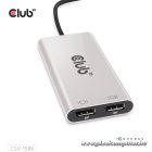 Club 3D Video Splitter - CSV-1586 (Thunderbolt 3 to Dual DisplayPort, 40Gbps, 4K60Hz)