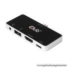 Club 3D USB Hub - CSV-1591 (3.1 USB-C Gen 1 to HDMI, 2.0 USB-A, USB-C 100W, 3,5 Jack, 4k60Hz)