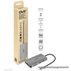 Club 3D USB Hub - CSV-1593 (3.1 USB-C Gen 1 to 2xHDMI, 2xUSB-A 3.2 Gen 1, USB-C 3.2 Gen 1, SD, Micro SD, RJ45, 4K60Hz)