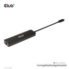 Club 3D USB Hub - CSV-1596 (USB-C to 2xHDMI, 2xUSB-A, USB-C PD, RJ45, 4k60Hz)