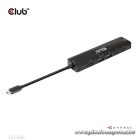 Club 3D USB Hub - CSV-1596 (USB-C to 2xHDMI, 2xUSB-A, USB-C PD, RJ45, 4k60Hz)