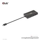 Club 3D USB Hub - CSV-1598 (USB-C Gen 2 to 2xDisplayPort, 2xUSB-A Gen 2, 2xUSB-C Gen 2, RJ45, 4k60Hz)