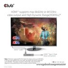 Club 3D USB Hub - CSV-1599 (USB-C 4 to HDMI, 2xUSB-A (10G), RJ45 (2,5G), USB-C 100W PD 3.0, USB-C 10Gbps, 8k60Hz)