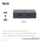 Club 3D USB Hub - CSV-2511 (USB-C to 2xUSB-C, Bidirectional, 100W PD, 8K60Hz/4K120Hz)