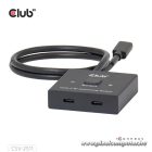 Club 3D USB Hub - CSV-2511 (USB-C to 2xUSB-C, Bidirectional, 100W PD, 8K60Hz/4K120Hz)